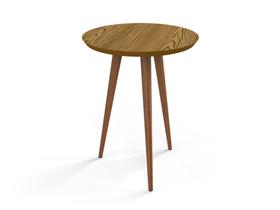 Mesa De Apoio Redonda Retrô Luna 530