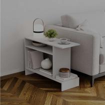 Mesa de Apoio Restn Branca Decorativa Sala Hall Mesa de Apoio Restn Branca Decorativa Sala Hall