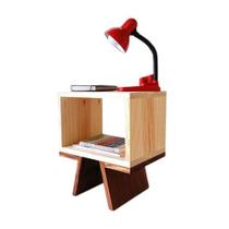 Mesa De Apoio Retrô De Madeira Para Quarto Sala Mesa De Apoio Retrô De Madeira Para Quarto Sala