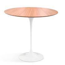 Mesa de Apoio Saarinen Altura 60 cm Tampo 60 cm MDF Freijó