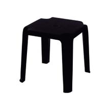 Mesa De Apoio Tramontina Pituba Eco 40 X 40 X 40 Cm Em Polipropileno Preto