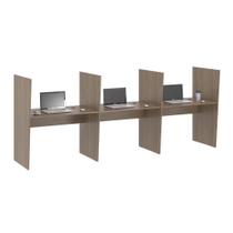 Mesa de Atendimento 3 Lugar Iron Affara