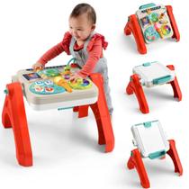 Mesa de Atividades 4 em 1 para Bebês Fisher Price JGW86 - Mattel Mesa de Atividades 4 em 1 para Bebês Fisher Price JGW86 - Mattel