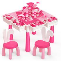 Mesa de atividades arscniek Toddlers 7 em 1 com 152 unidades Marble Run Mesa de atividades arscniek Toddlers 7 em 1 com 152 unidades Marble Run