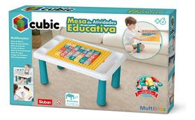Mesa De Atividades Blocos De Montar Multikids Br2278 Mesa De Atividades Blocos De Montar Multikids Br2278