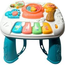 Mesa De Atividades Infantil Didática E Interativa Com Piano
