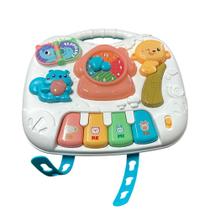 Mesa de Atividades Musical Infantil com Suporte Brinquedo Educativo Interativo Mesa de Atividades Musical Infantil com Suporte Brinquedo Educativo Interativo