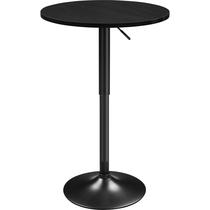 Mesa de Bar Ajustable Yaheetech Altura 70-91 cm con Tapa Giratoria