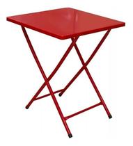 Mesa de Bar Dobrável de Aço Ferro Metal Antiferrugem Mesa de Bar Dobrável de Aço Ferro Metal Antiferrugem