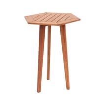 Mesa De Bar Hexagonal Jardim Ecograndis Jatobá Mesa De Bar Hexagonal Jardim Ecograndis Jatobá