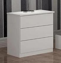 Mesa de Cabeceira 028 3 Gavetas Valverde Móveis