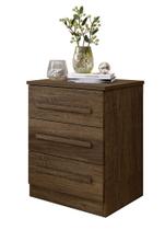 Mesa de Cabeceira 03 Gavetas Império Benetil