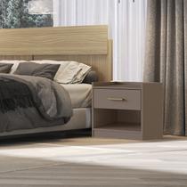 Mesa de Cabeceira 1 Gaveta 1 Nicho 54cm X 54cm X 39cm