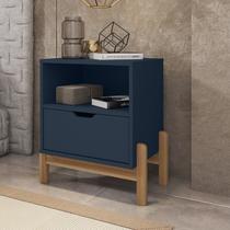 Mesa de Cabeceira 1 Gaveta 1 Nicho Antares Mesa de Cabeceira 1 Gaveta 1 Nicho Antares