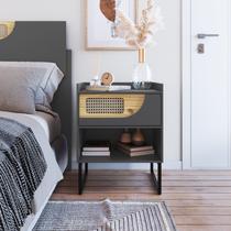 Mesa de Cabeceira 1 Gaveta 1 Nicho Apolo