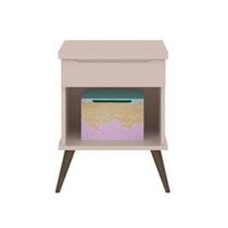 Mesa de Cabeceira 1 Gaveta Mariana Rosê - FbABY Mesa de Cabeceira 1 Gaveta Mariana Rosê - FbABY