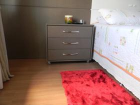 Mesa de cabeceira 100% MDF CINZA ESCURO