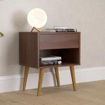 Mesa de cabeceira 100% mdf villare camarú - village móveis Mesa de cabeceira 100% mdf villare camarú - village móveis