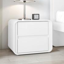 Mesa de Cabeceira 2 Gavetas 45cm X 55cm Loop Mesa de Cabeceira 2 Gavetas 45cm X 55cm Loop