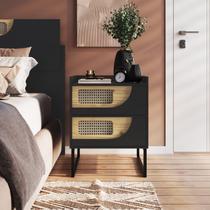 Mesa de Cabeceira 2 Gavetas Apolo