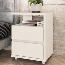 Mesa de Cabeceira 2 Gavetas Campeche