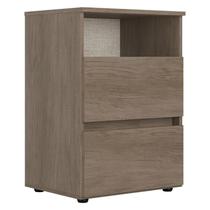 Mesa de Cabeceira 2 Gavetas Condessa Rustic - THB Mesa de Cabeceira 2 Gavetas Condessa Rustic - THB