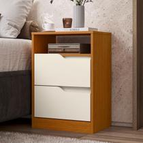 Mesa de Cabeceira 2 Gavetas Flex Sole Albatroz