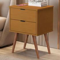 Mesa De Cabeceira 2 Gavetas Jb 1818 Nature - Jb Bechara Mesa De Cabeceira 2 Gavetas Jb 1818 Nature - Jb Bechara