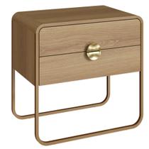 Mesa de Cabeceira 2 Gavetas Luna - Hanover Mesa de Cabeceira 2 Gavetas Luna - Hanover