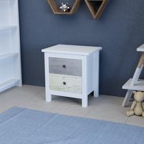 Mesa de Cabeceira 2 Gavetas Primavera Mesa de Cabeceira 2 Gavetas Primavera