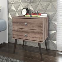 Mesa de Cabeceira 2 Gavetas Retrô RT 3032
