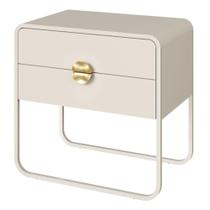 Mesa De Cabeceira 2G Organica 60 cm 28062 Artesano