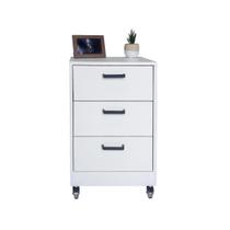 Mesa De Cabeceira 3 Gaveta 40Cm Quarto Pux Arquivo C/Rodinha Mesa De Cabeceira 3 Gaveta 40Cm Quarto Pux Arquivo C/Rodinha