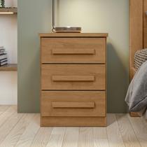 Mesa de Cabeceira 3 Gavetas Baião Plus Mesa de Cabeceira 3 Gavetas Baião Plus