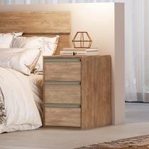 Mesa de Cabeceira 3 Gavetas
