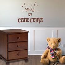 Mesa De Cabeceira 3 Gavetas Em Madeira Maciça Mesa De Cabeceira 3 Gavetas Em Madeira Maciça