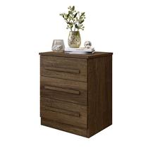 Mesa de Cabeceira 3 Gavetas Império Benetil Móveis Imbuia Mesa de Cabeceira 3 Gavetas Império Benetil Móveis Imbuia