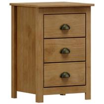 Mesa De Cabeceira 3 Gavetas Madeira Maciça Mazzaro F06 Freijó - Lyam Decor Mesa De Cabeceira 3 Gavetas Madeira Maciça Mazzaro F06 Freijó - Lyam Decor