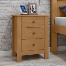 Mesa de Cabeceira 3 Gavetas Maggiore New Marrom Geneve Mesa de Cabeceira 3 Gavetas Maggiore New Marrom Geneve