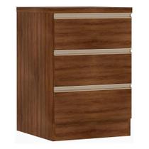 Mesa de cabeceira 3 gavetas Prime Plus Luciane