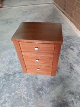 Mesa De Cabeceira 3 Gavetas Quarto Madeira Boston Mesa De Cabeceira 3 Gavetas Quarto Madeira Boston