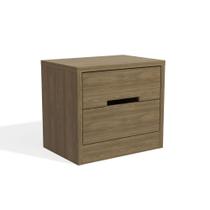 Mesa de Cabeceira 54cm com 2 Gavetas S822 Kappesberg Mesa de Cabeceira 54cm com 2 Gavetas S822 Kappesberg