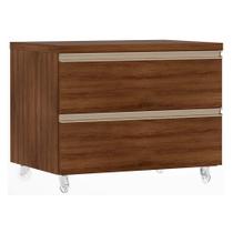 Mesa de cabeceira 60cm 4 rodizios Prime Plus Luciane