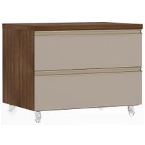 Mesa de cabeceira 60cm 4 rodizios Prime Plus Luciane