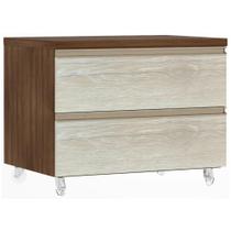 Mesa de cabeceira 60cm 4 rodizios Prime Plus Luciane