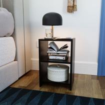 Mesa de Cabeceira 60cm MDF Quarto Sala Escritório Mesinha Canto Decoração Organizador Armarinho Mesa de Cabeceira 60cm MDF Quarto Sala Escritório Mesinha Canto Decoração Organizador Armarinho