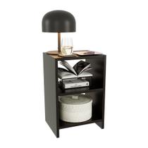Mesa de Cabeceira 60cm MDF Quarto Sala Escritório Mesinha Canto Decoração Organizador Armarinho