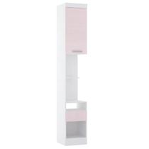 Mesa de Cabeceira Alta 38cm 1 Porta e 1 Gaveta Alpes Luciane Móveis Mesa de Cabeceira Alta 38cm 1 Porta e 1 Gaveta Alpes Luciane Móveis
