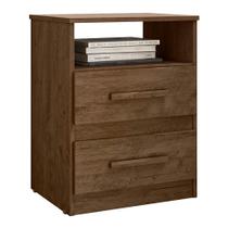 Mesa de Cabeceira Apolo 2 Gavetas - Moval