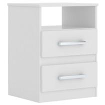 Mesa De Cabeceira Ares Flex M07 Branco/Rosa/Azul/Lilás